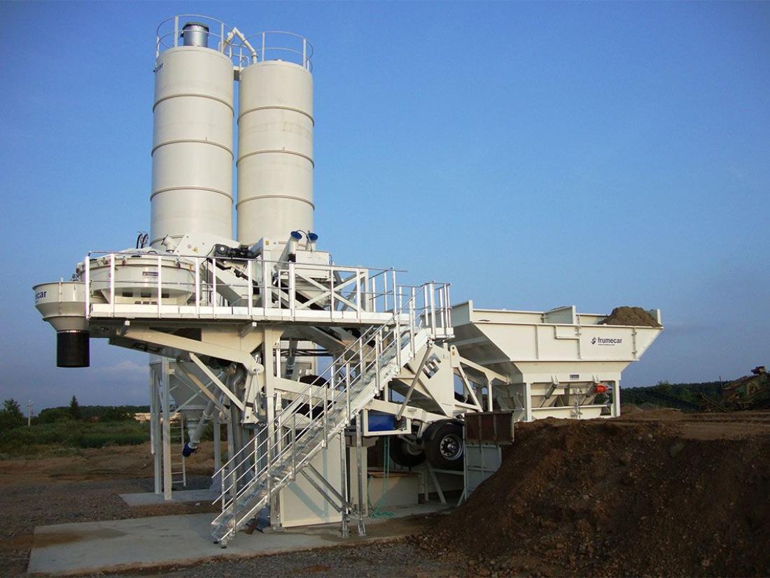 Photo Centrale béton bpe ECA